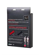 Черная текстильная веревка для бондажа - 1 м.