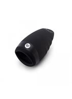 Черный мастурбатор для мужчин с подогревом и вибрацией