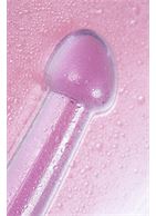 Фиолетовый фаллоимитатор Jelly Dildo M (18 см)