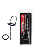 Металлический винтообразный уретральный стимулятор - 10 см.