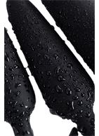 Набор из 3 черных анальных втулок Eridani