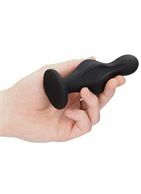 Черная анальная пробка Magic Butt Plug (11,3 см)