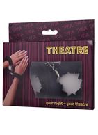 Наручники с чёрной опушкой