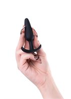 Набор из 3 черных анальных втулок Eridani