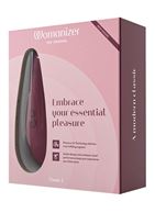 Бордовый бесконтактный стимулятор клитора Womanizer Classic 2