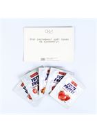 Набор «На кунилингус»: сертификат и 5 саше оральных лубрикантов