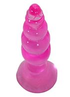 Гелевый анальный массажер HONEY DOLLS (18 см)