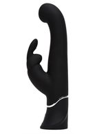 Черный вибратор кролик G-Spot Stroking Vibrator (24,2 см)