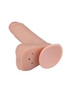 Телесный фаллоимитатор на присоске F&F BEST COCK 6" (19 см)