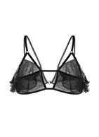 Бралетт Lora с воланами и застежкой спереди