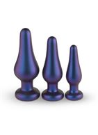Набор из 3 фиолетовых анальных пробок Comets Butt Plug Set