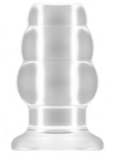 Прозрачная анальная пробка с тоннелем №51 Large Hollow Tunnel Butt Plug 5 Inch - 12,7 см.
