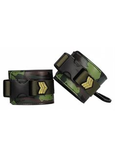 Наручники Wrist Cuffs Army Theme цвета хаки