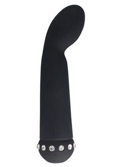 Черный вибратор SPARKLE SUCCUBI BLISS G VIBE (14,2 см)