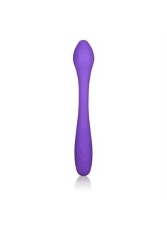 Фиолетовый перезаряжаемый вибратор Silhouette S10 - 16,5 см.