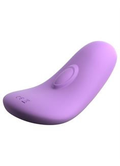 Фиолетовый компактный вибростимулятор Remote Silicone Please-Her