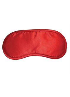 Красная маска на глаза Satin Blindfold