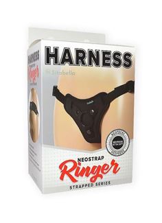 Чёрные трусики HARNESS Ringer (размер XS-M)