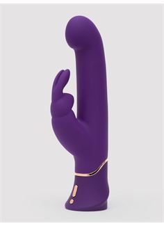 Фиолетовый вибратор Greedy Girl Power Motion Thrusting Rabbit Vibrator (21,6 см)