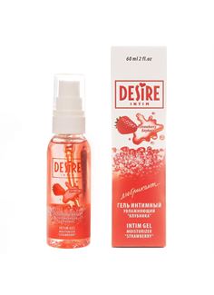 Интимный гель DESIRE с ароматом клубники (60 мл)