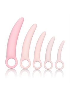 Набор из 5 вагинальных тренажеров разного размера Silicone Dilator Kit 5-Piece Set