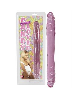 Двусторонний фаллоимитатор Candy Double Lover (30 см)