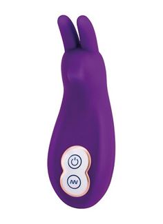 Фиолетовый клиторальный вибростимулятор BLISS RABBIT POWER MASSAGER