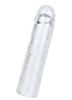 Прозрачная насадка-удлинитель Flawless Clear Penis Sleeve Add 2 (19 см)