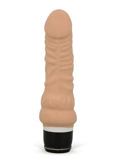 Вибратор-реалистик с богатым рельефом PURRFECT SILICONE - CLASSIC MINI (16 см)