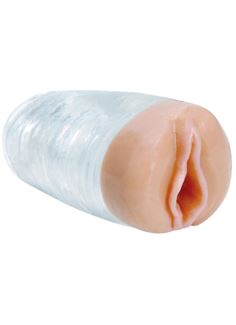 Прозрачная вагина CyberSkin Ice Action-View Pussy Stroker