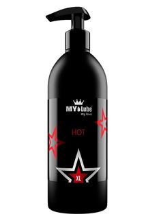 Разогревающий лубрикант на водной основе MyLube HOT XL (500 мл)