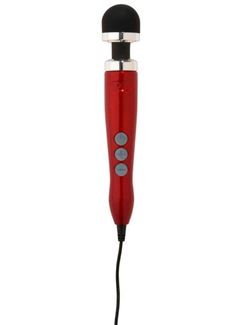 Красный вибратор Doxy Number 3 - 28 см.