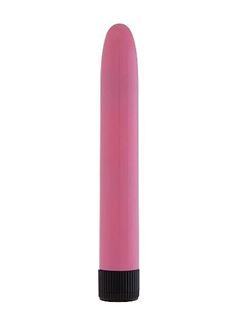 Розовый вибратор Super Vibe - 17,5 см.