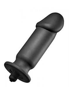 Анальный вибратор XL Silicone Vibrating Anal Plug - 19,5 см.