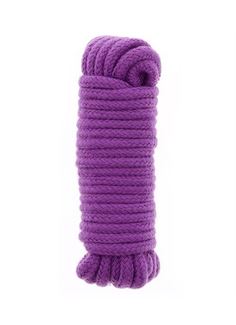 Фиолетовая веревка для связывания BONDX LOVE ROPE - 5 м.