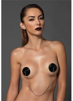 Накладки на соски SATIN NIPPLE COVERS WITH CHAIN