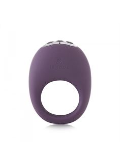 Фиолетовое эрекционное кольцо Mio Vibrating Ring с вибрацей