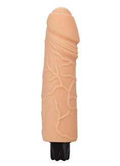 Телесный вибратор Realistic Skin Vibrator Big - 22 см.