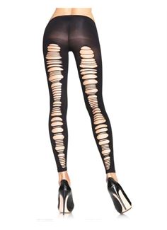 Рваные леггинсы OPAQUE FOOTLESS TIGHTS