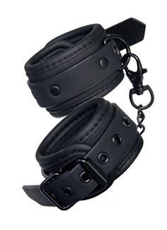 Стильные чёрные наручники BLAZE HANDCUFF