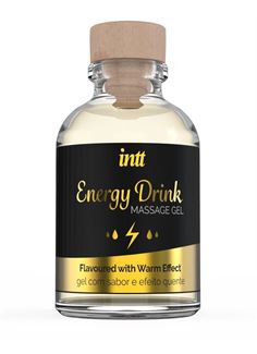 Массажный гель с согревающим эффектом Energy Drink (30 мл)