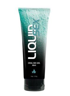 Оральный лубрикант Liquid Sex Oral Sex Gel с ароматом мяты - 113 гр.