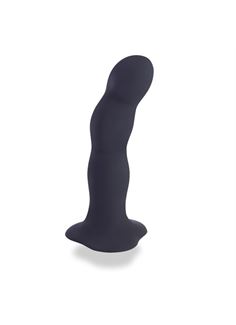Чёрный фаллоимитатор BOUNCER (18,3 см)