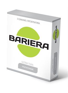 Ультратонкие презервативы Bariera Ultra Thin (3 шт)