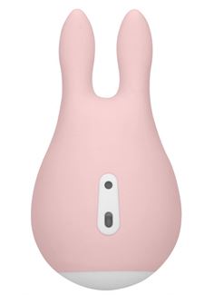 Розовый клиторальный стимулятор Sugar Bunny - 9,5 см.