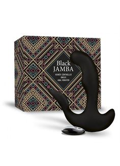 Универсальный анальный массажер Black Jamba Anal Vibrator (12 см)