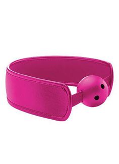 Розовый кляп Brace Ball Pink