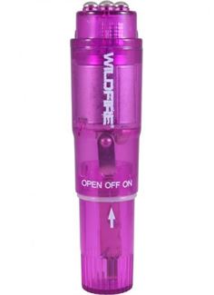 Фиолетовая водонепроницаемая виброракета Wildfire Rock-In Waterproof Massager