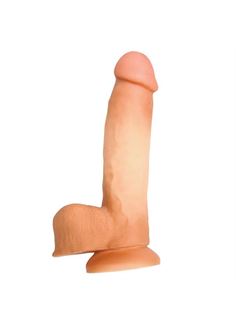 Фаллоимитатор-реалистик на присоске Tommy Gunn CyberSkin Cock (21 см)
