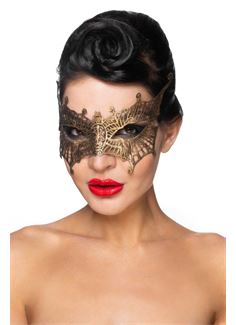 Золотистая карнавальная маска Алькор
